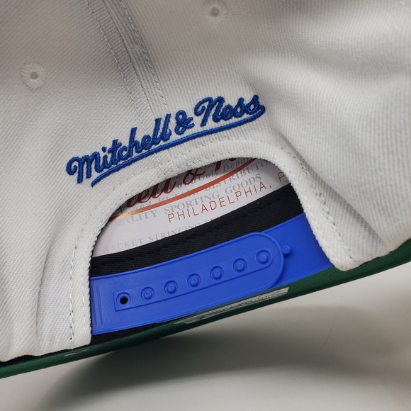 New NBA Mitchell & Ness 2tone XL Logo White Snapback Hat - Orlando Magic - Picture 5 of 6
